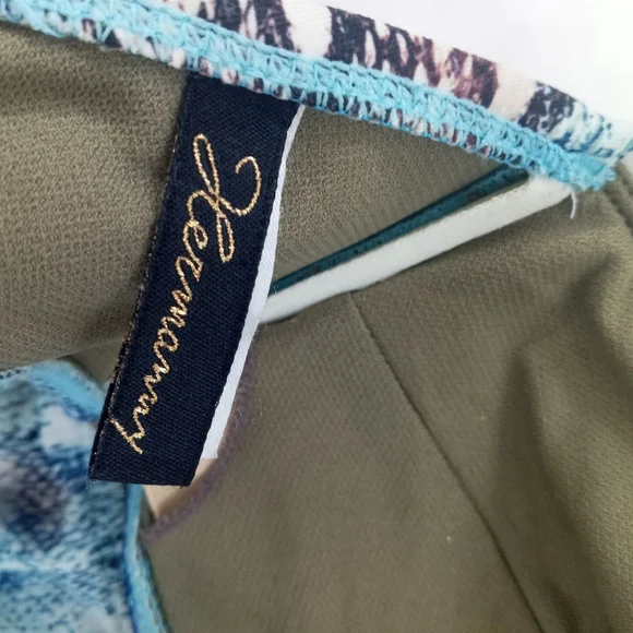 Paula Hermanny by Vixx bikini Snake Print Aqua Jewelled - Picture 9 of 9